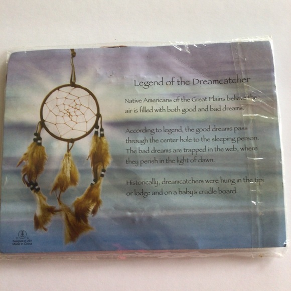 MINI DREAMCATCHER NATIVE AMERICAN DECOR NWT - Picture 5 of 6